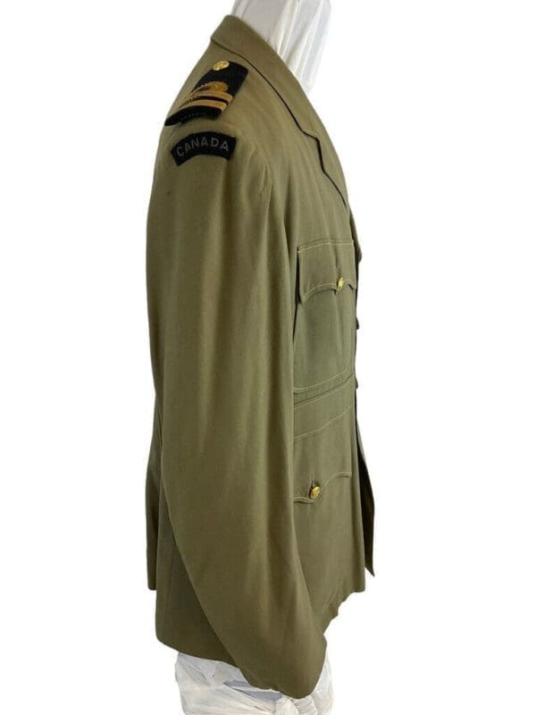 Canadian RCN Navy Officers Tropical Worsted TW Jacket and Trousers Named