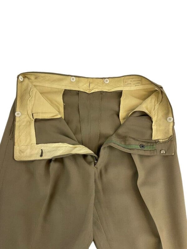 Canadian RCN Navy Officers Tropical Worsted TW Jacket and Trousers Named