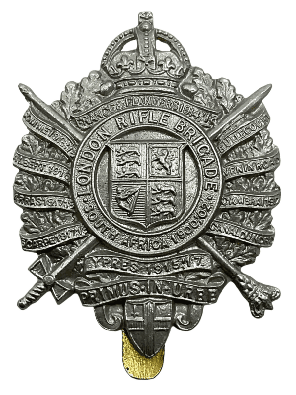 WW2 British London Rifle Brigade Cap Badge 2