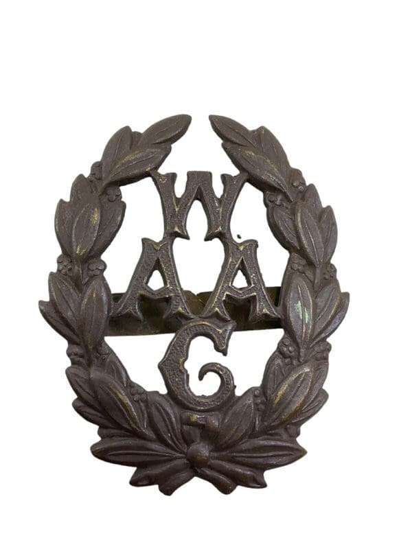 WW1 British Women's Auxiliary Army Corps Cap Badge Insignia