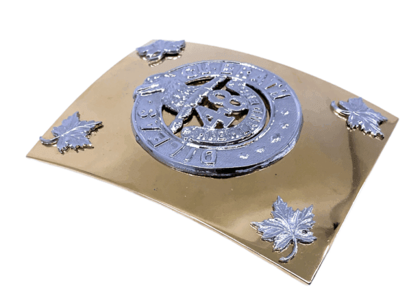 Canadian Forces 48th Highlanders of Canada Officers Cross Belt Plate