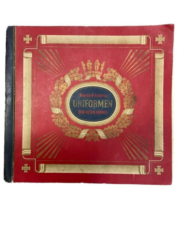 WW1 Imperial German Cigarette Card Album Waldorf Astoria FULL Soft Cover