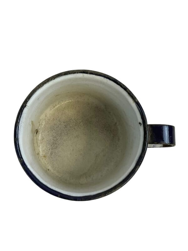WW2 British Canadian Enameled Steel Cup